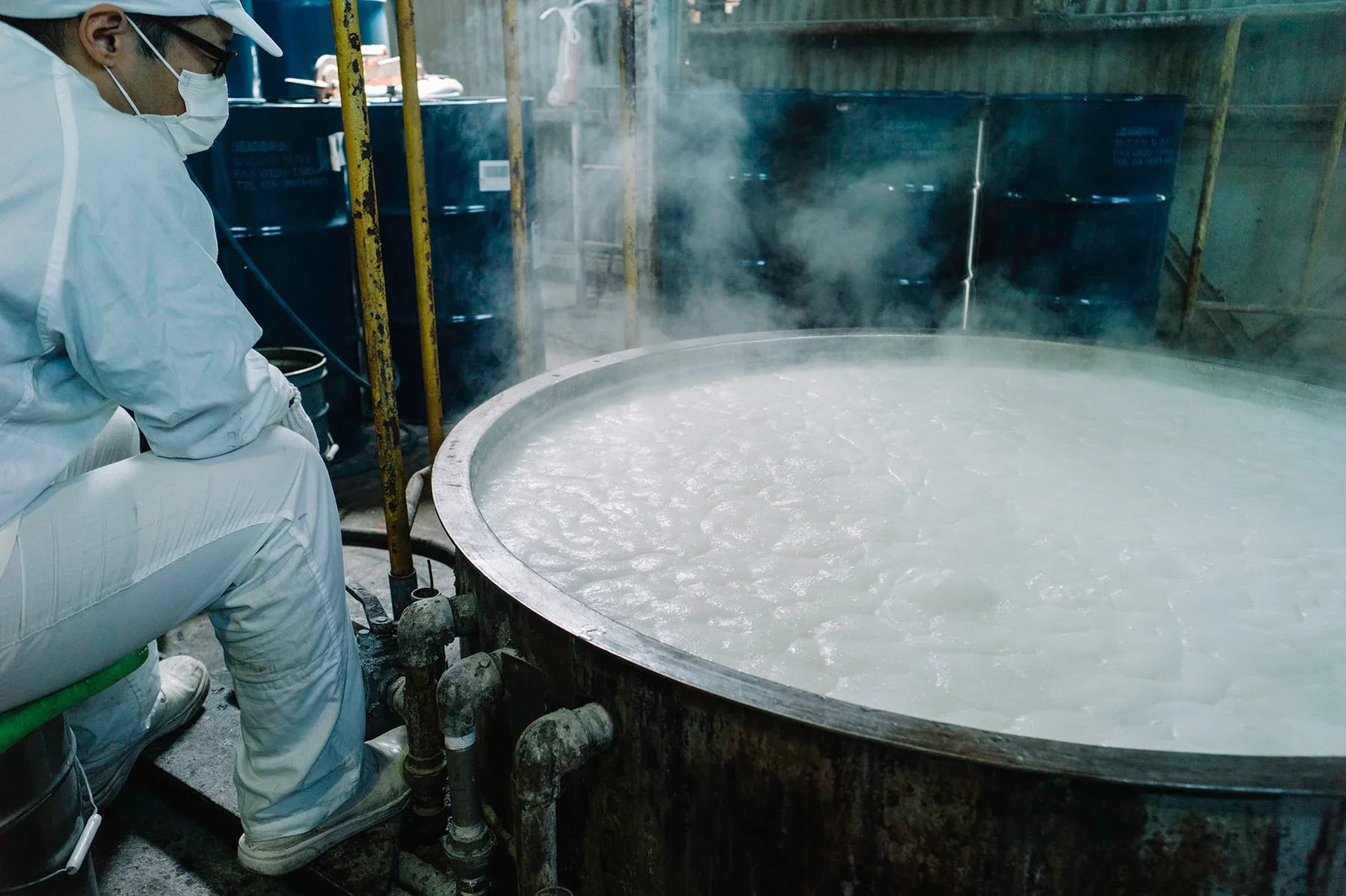 Laundry detergent made using the traditional kettle cooking method